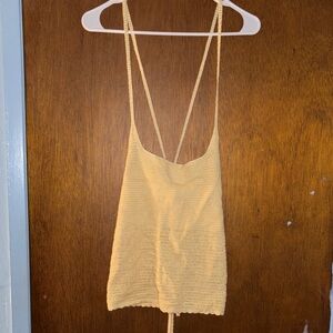 Abercrombie & Fitch Cream Knit Camisole